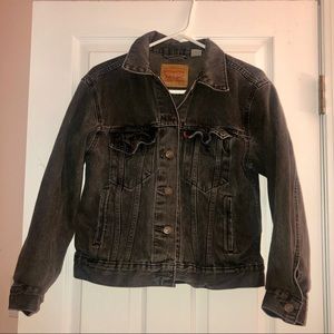 Black Levi Jean Jacket
